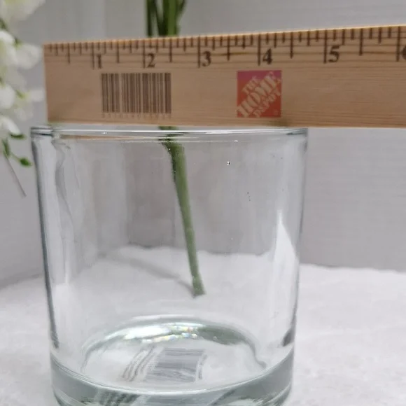 #ACY Set of Clear Glass Vases / Plant Pots - Picture 6 of 6